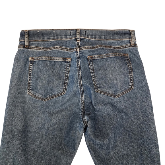 Loft Raw Hem Petite Skinny Crop Jeans 10 - Picture 5 of 10